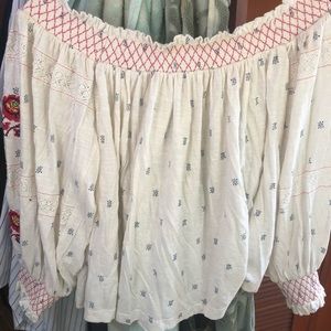 FP paysan top sz L NWT